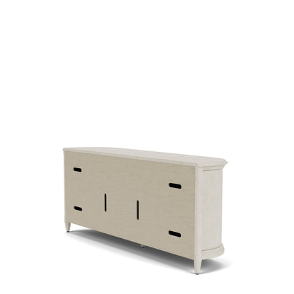 Carmella - Media Console - Pebble Oak