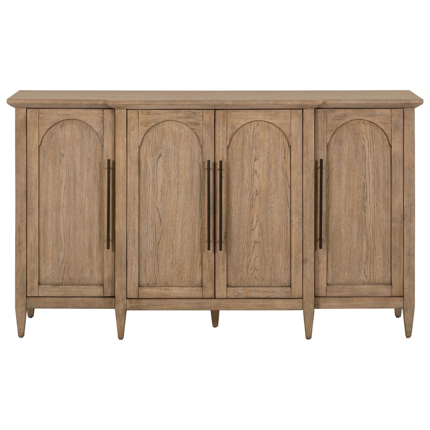 Pavilion - 4 Door Accent Cabinet - Natural