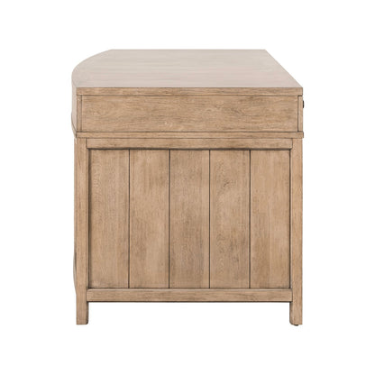 Proximity Place - Jr Executive Desk - Barley Buff
