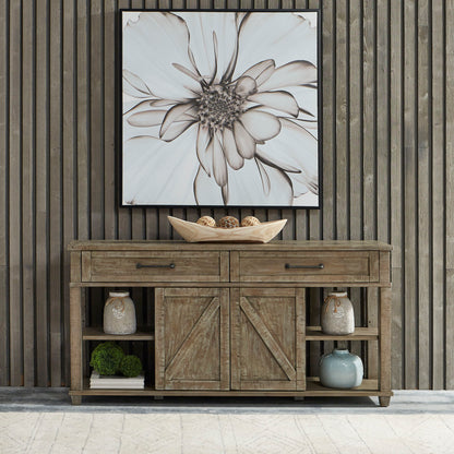 Parkland Falls - Sofa Table - Weathered Taupe