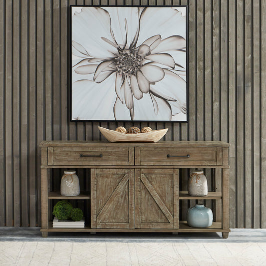 Parkland Falls - Sofa Table - Weathered Taupe