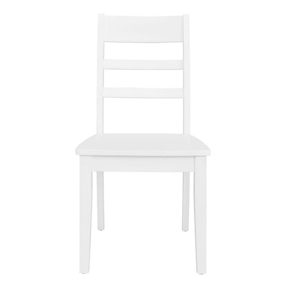 Landale - Ladderback Side Chair - Chestnut & White