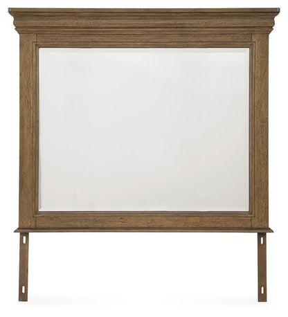 Karallin - Bedroom Mirror - Medium Brown