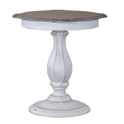 Magnolia Manor - Round Accent Table - Antique White