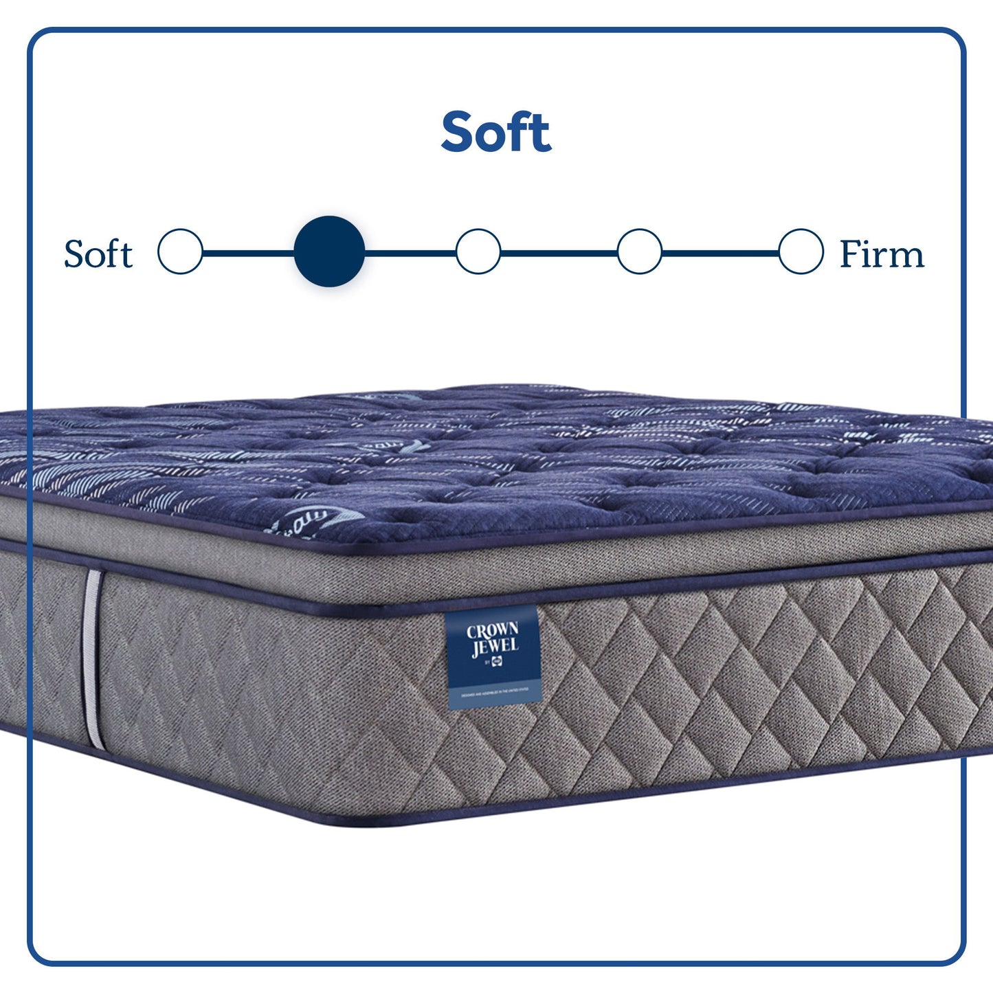 Crown Jewel - Eighth & Park Soft Euro Pillow Top Mattress