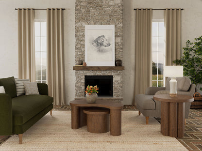 Santa Cruz - End Table - Whiskey Oak
