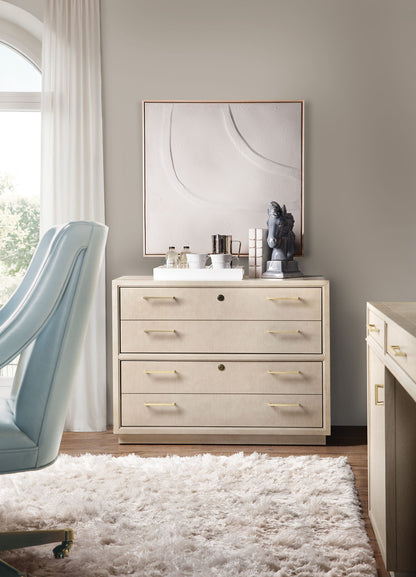 Home Office - Lateral File - Polished Limestone