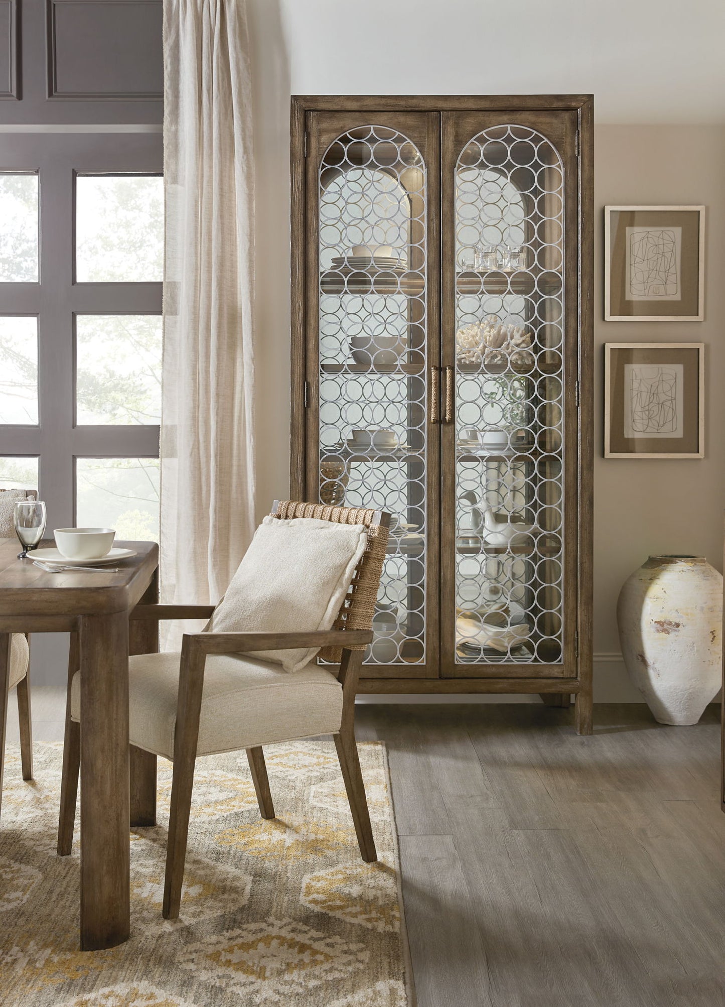 Sundance - Display Cabinet - Dark Brown
