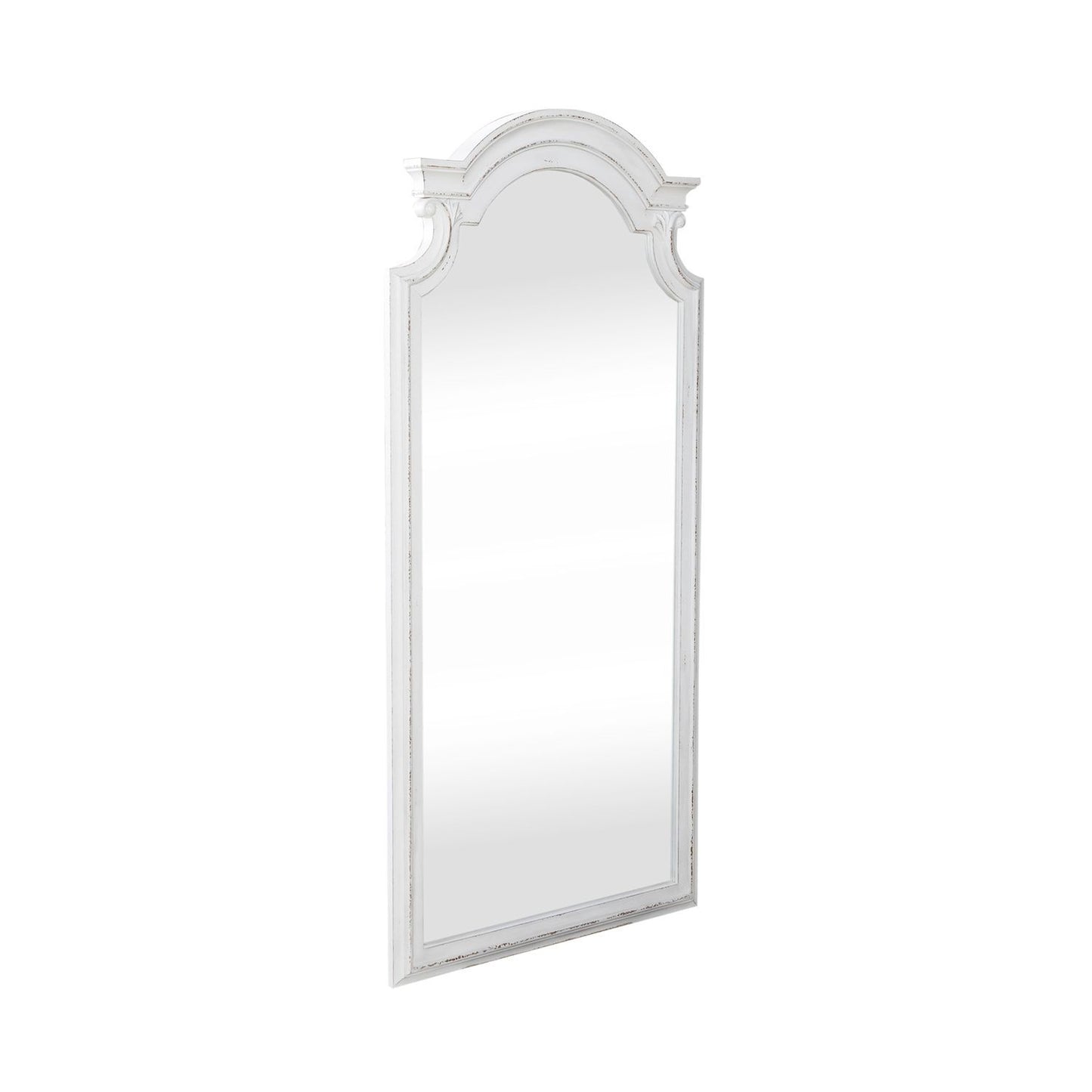 Magnolia Manor - Floor Mirror - Antique White