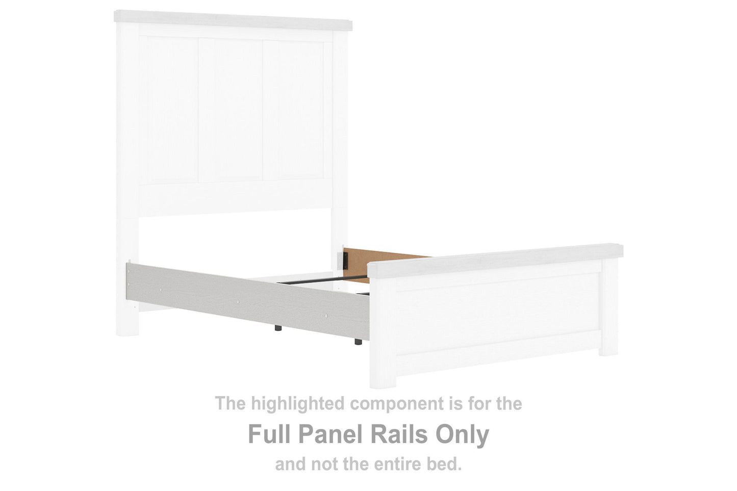 Savonport - Full Panel Rails - White