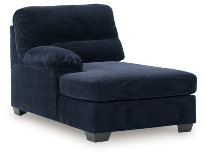 SimpleJoy - LAF Corner Chaise - Navy