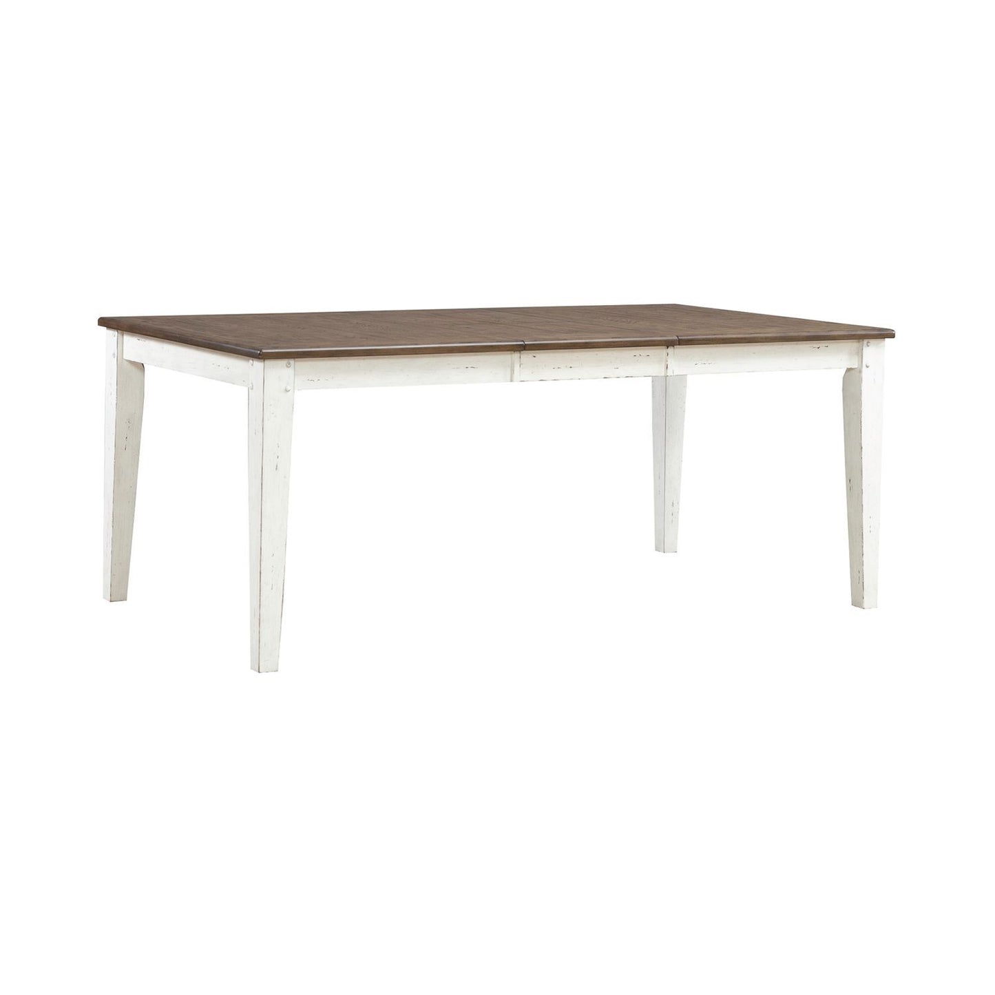 Al Fresco - Rectangular Leg Table - Graphite & Whitestone