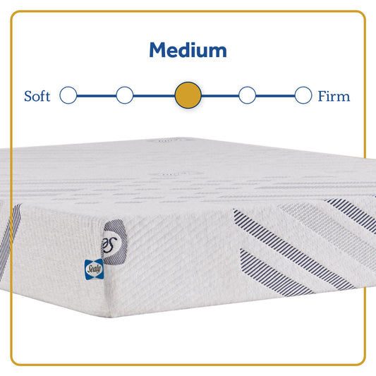 Golden Elegance - Stately Medium Mattress