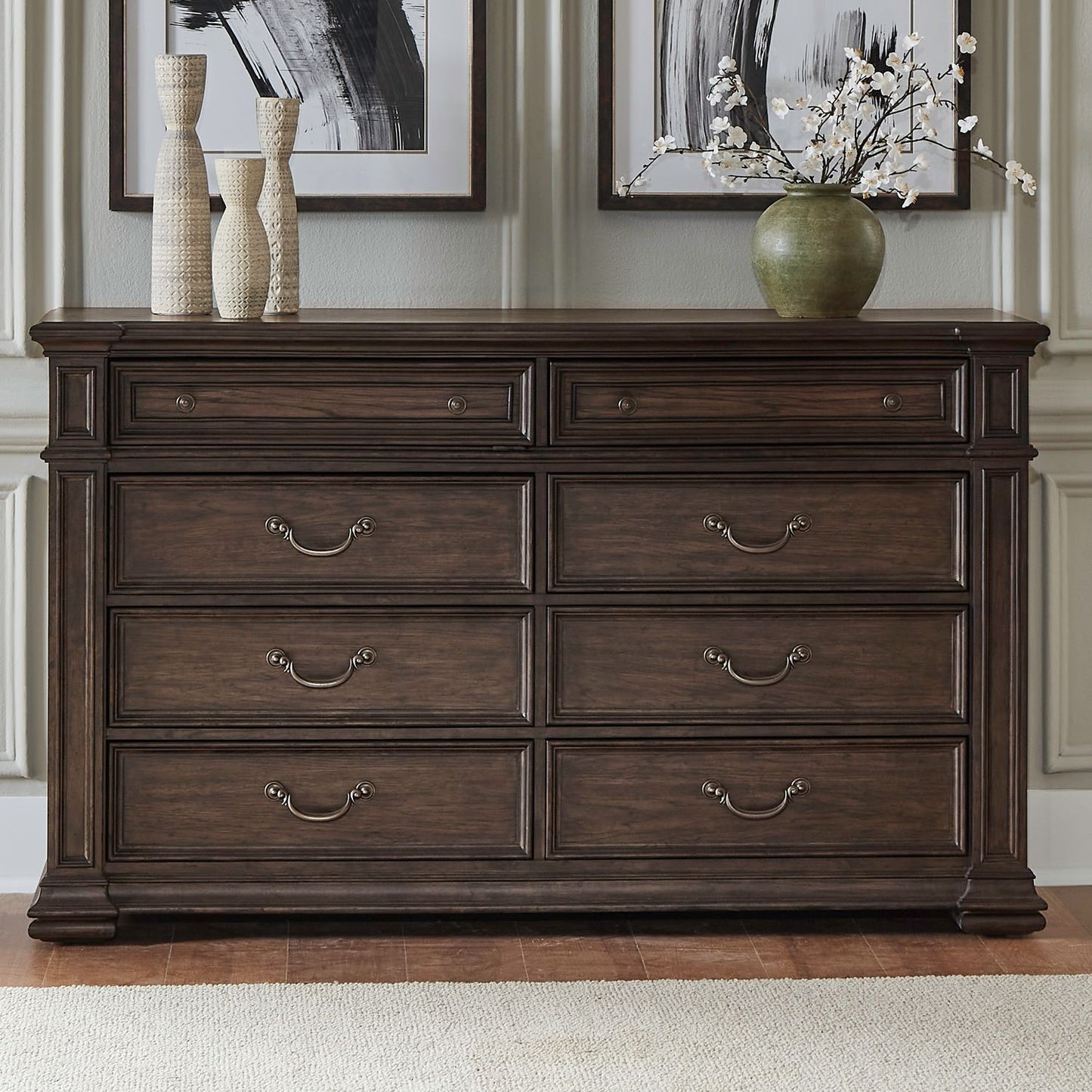 Provence Park - 8 Drawer Dresser - Chateau Brown