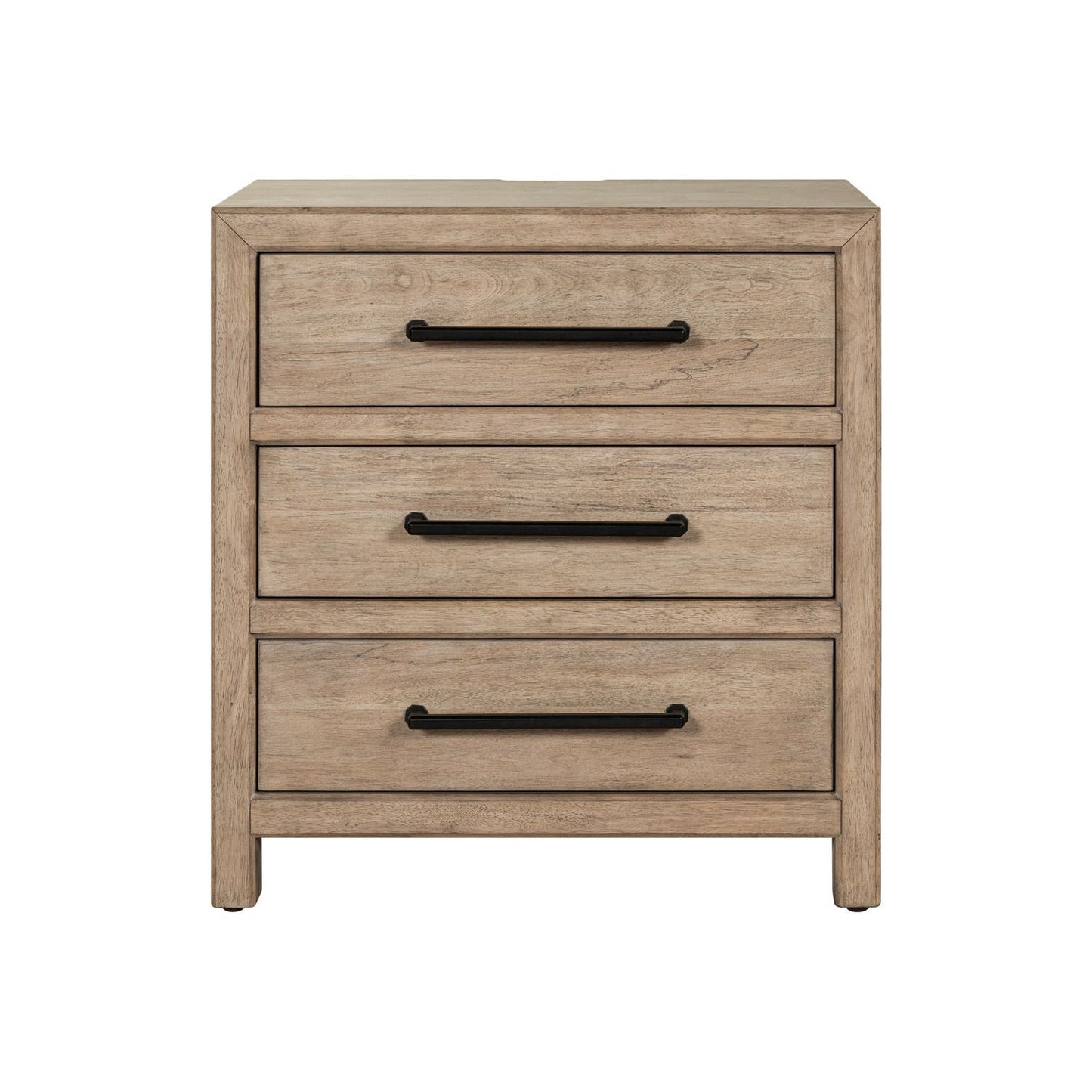 Proximity Place - Nightstand With Charging Station - Barley Buff