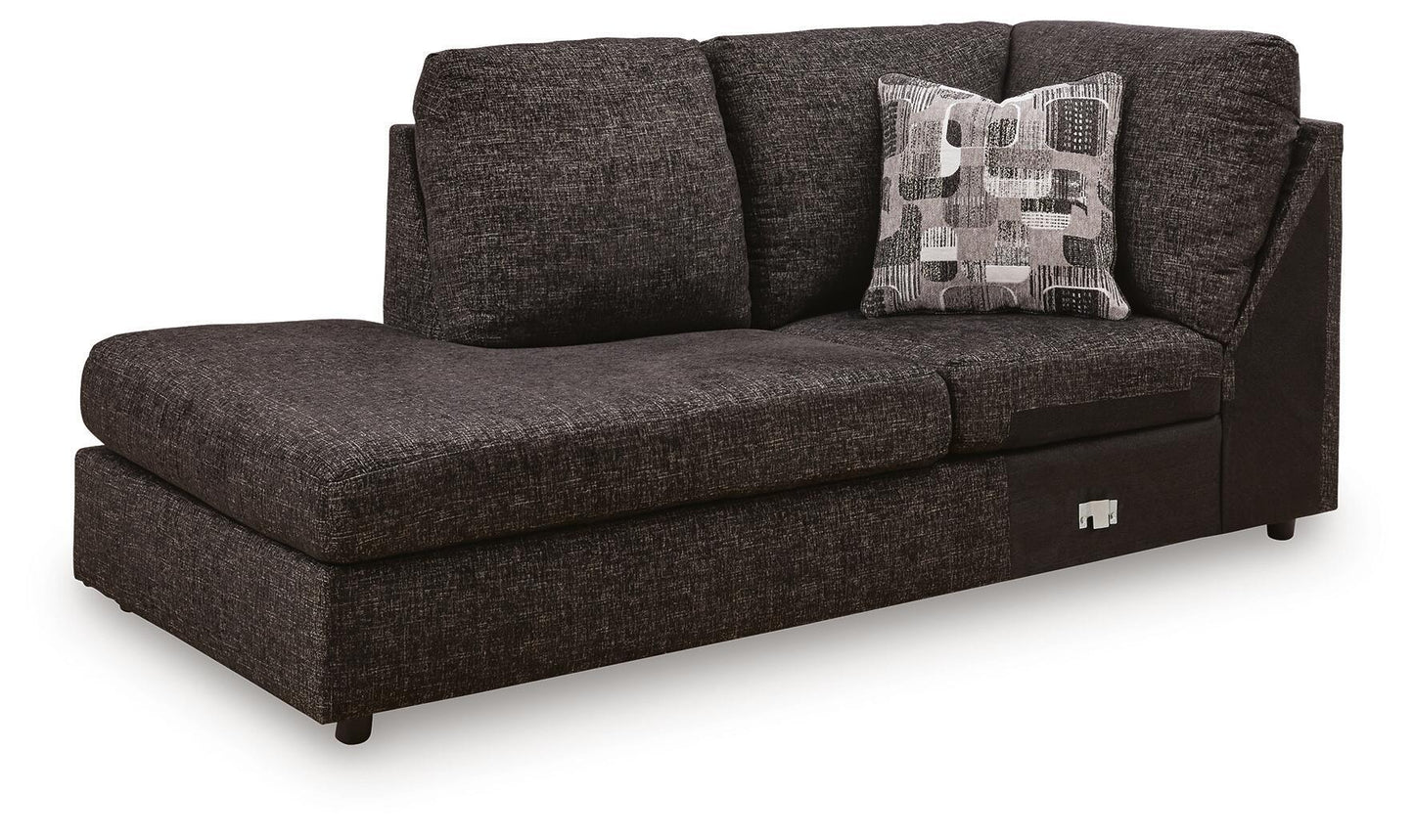 Lentiz - LAF Corner Chaise - Onyx