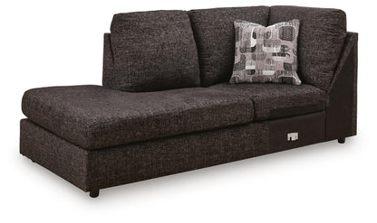 Lentiz - LAF Corner Chaise - Onyx
