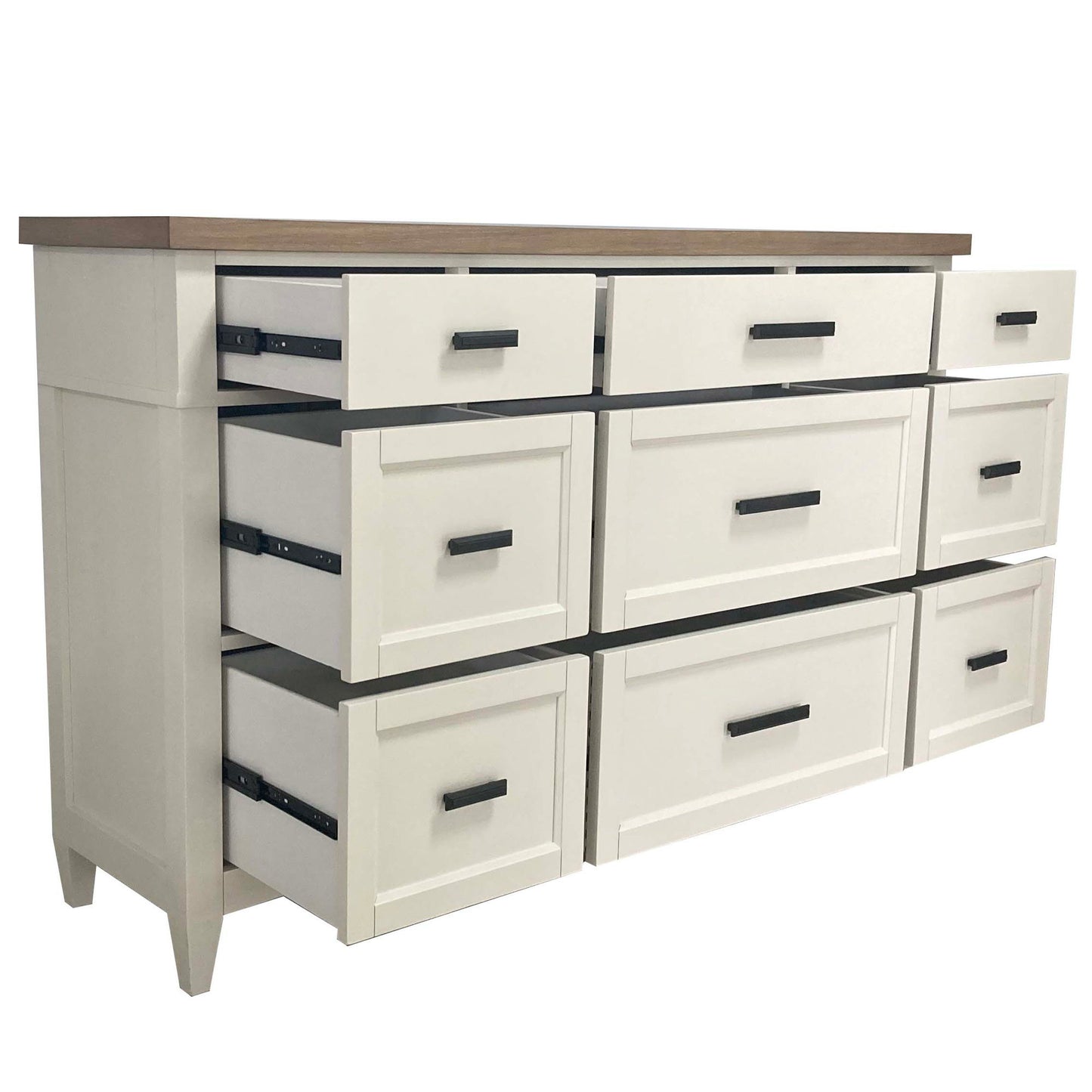 Americana Modern Bedroom - 9 Drawer Dresser