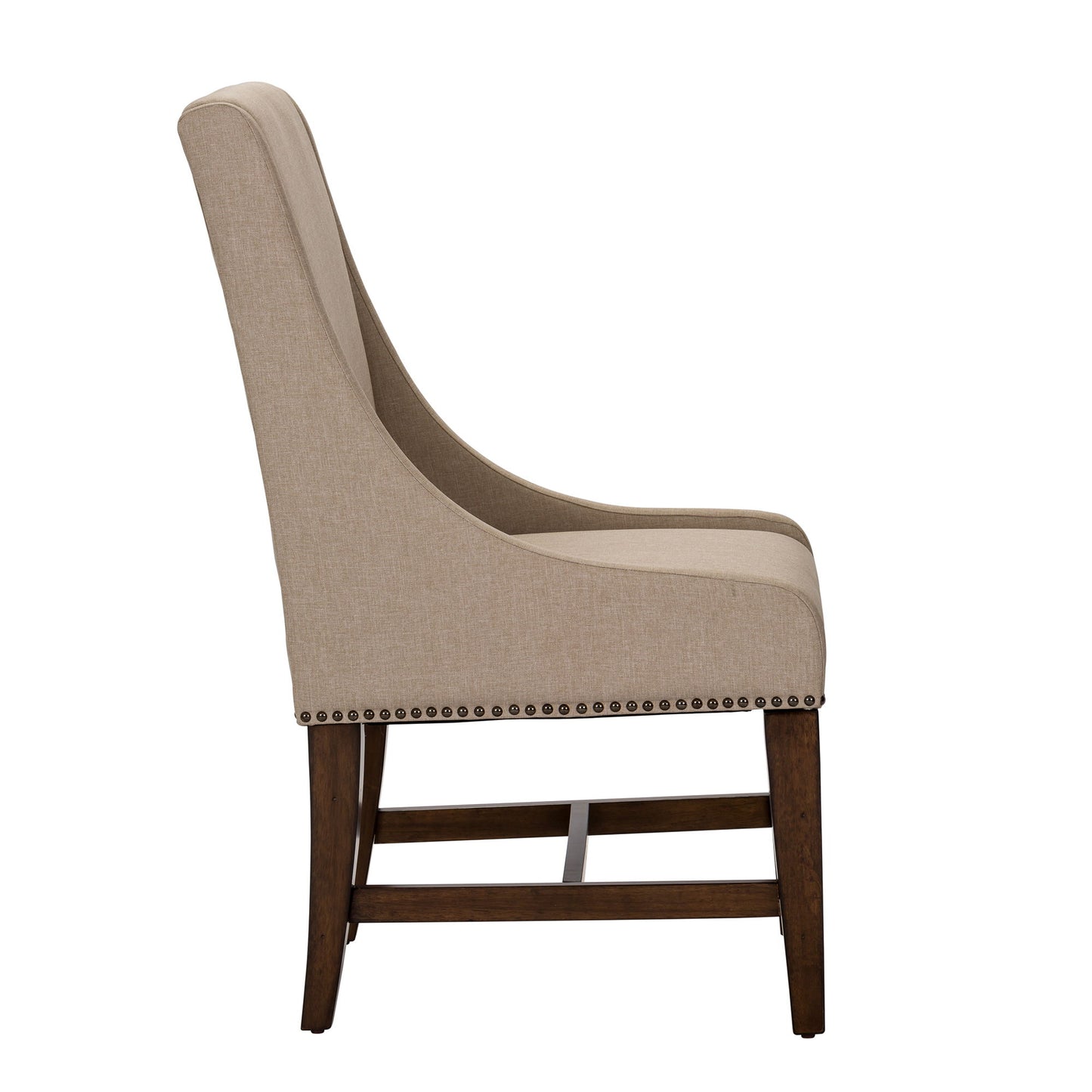 Armand - Upholstered Side Chair - Antique Brownstone