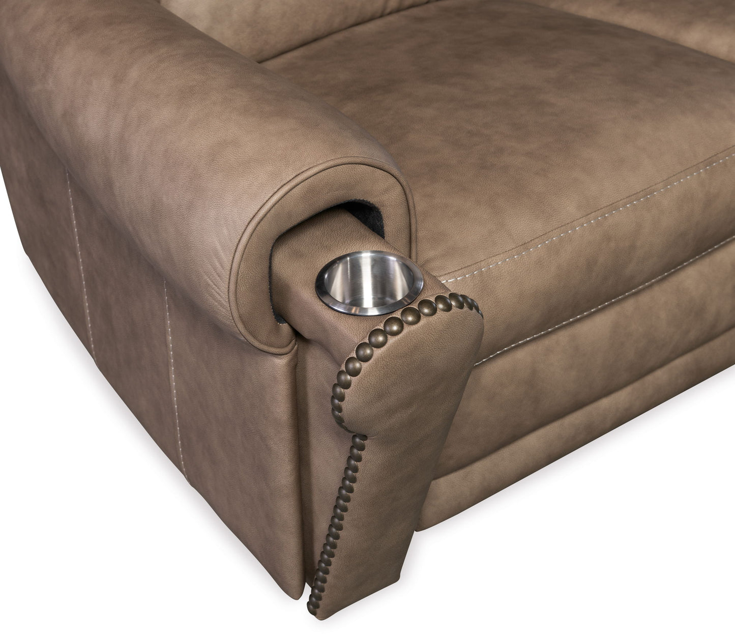MS - Duncan Power Sofa With Power Headrest & Lumbar