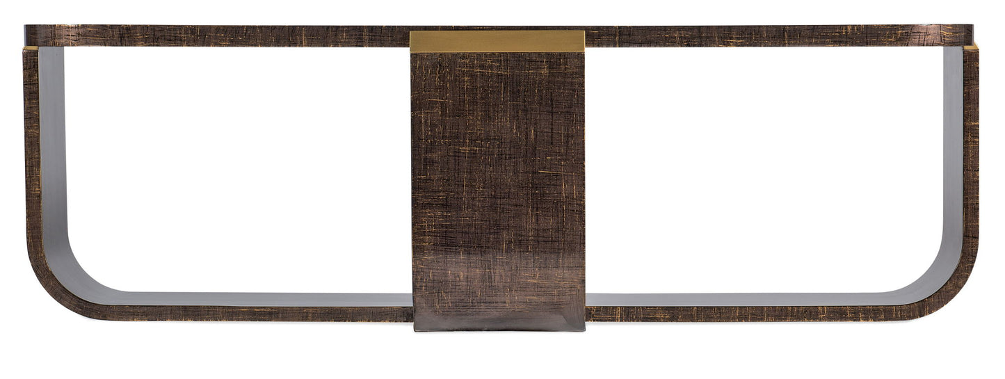 Melange - Edmun Rectangle Cocktail Table - Dark Brown