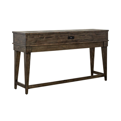 Arrowcreek - Console Bar Table - Weathered Stone