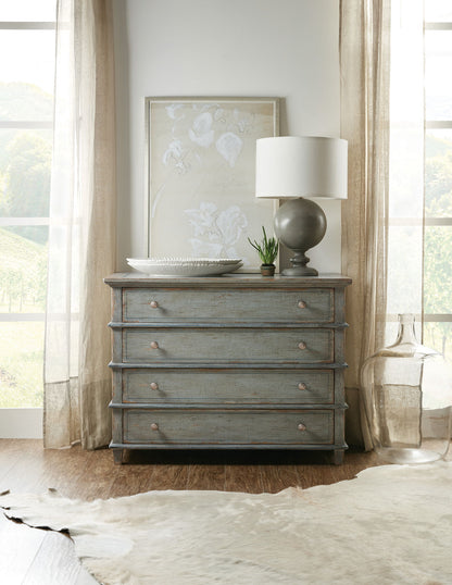 Alfresco - Costiere Chest - Light Blue / Light Brown
