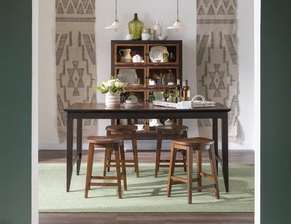 Fenmore - Counter Height Table - Mocha And Distressed Cherry
