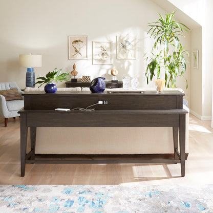 Mill Creek - Console Bar Table - Peppercorn