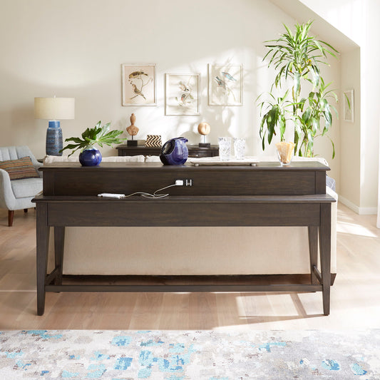 Mill Creek - Console Bar Table - Peppercorn