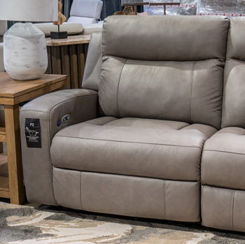 Ellis Court - LAF Zero Wall Power Recliner - Coin