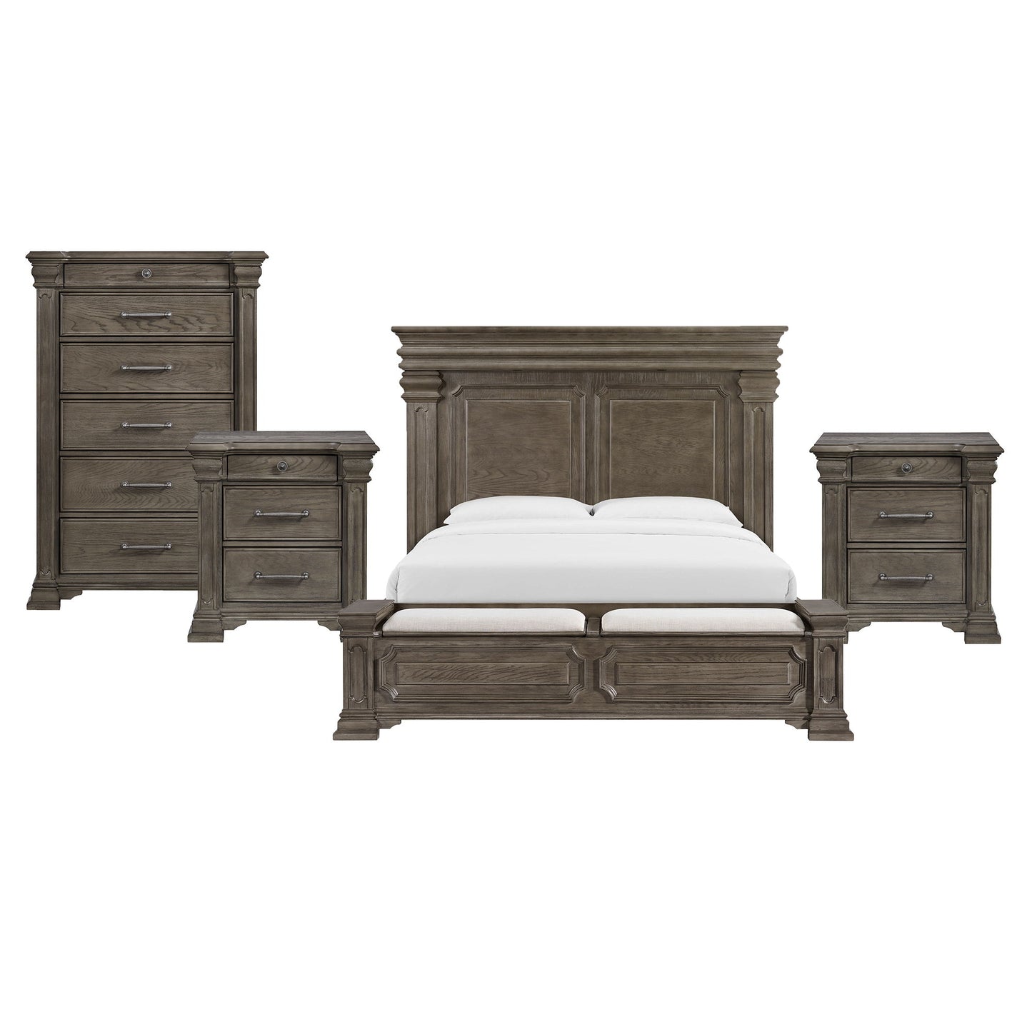 Kings Court - Storage Bedroom Set
