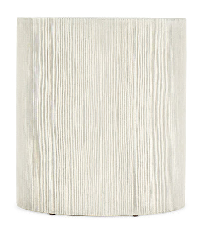 Serenity - Swale Round Side Table - White