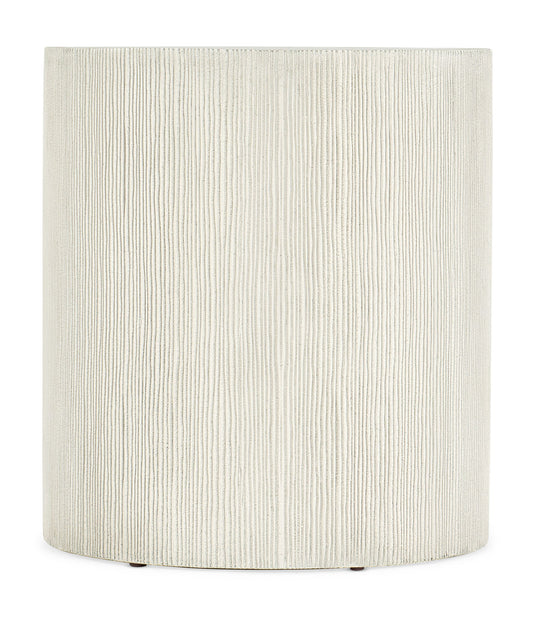 Serenity - Swale Round Side Table - White