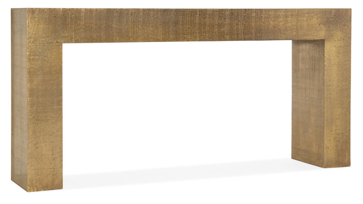 Melange - Kanchan Sofa Console - Gold