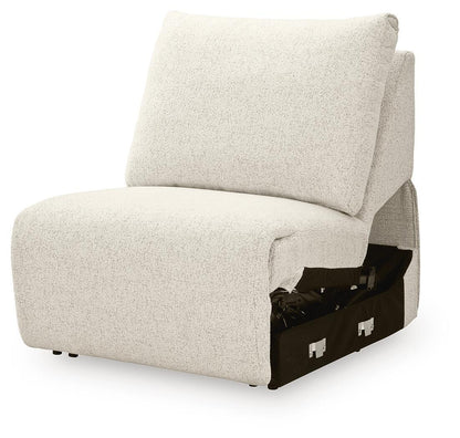 East Loft - Armless Power Recliner - Chia