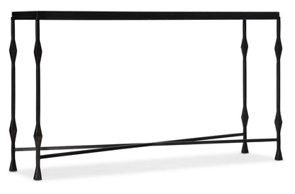 Commerce And Market - Paragon Metal & Wood Console Table - Black
