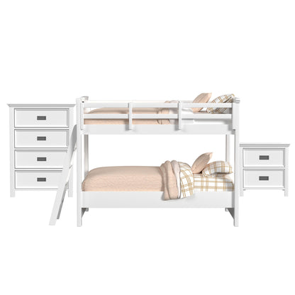 Hampton Kids - Bunk With Ladder Bedroom Set