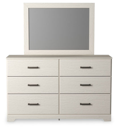 Stelsie - Dresser, Mirror - White