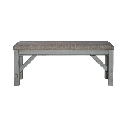 Newport - Dining Bench - Smokey Gray / Carbon Gray