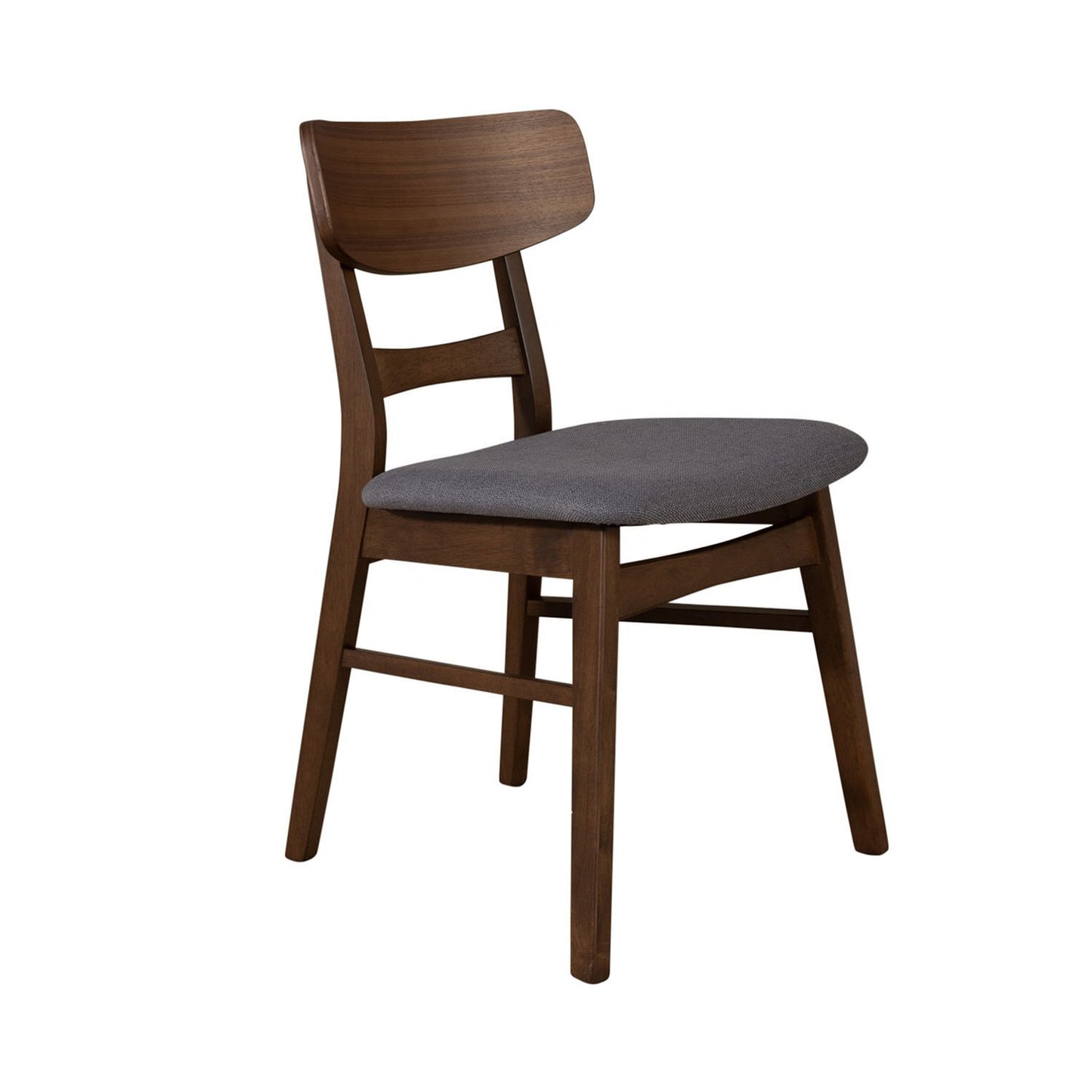 Space Savers - Panel Back Side Chair - Walnut