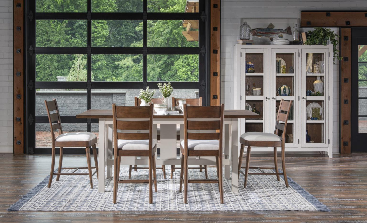 Lake House - Counter Height Trestle Table