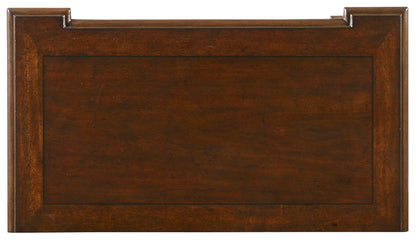 Leesburg - Nightstand - Dark Brown