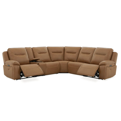 Callihan - 6 Piece Sectional - York Butternut