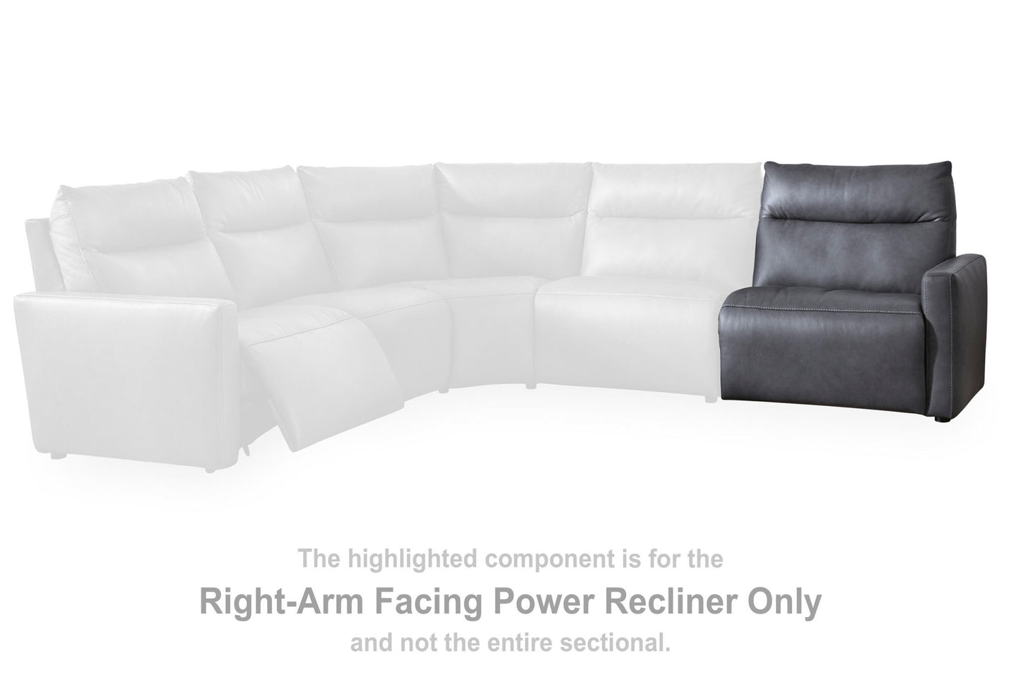 ModZ - RAF Zero Wall Power Recliner - Blue