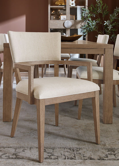 Sonnet - Upholstered Dining Chair (Set of 2) - Beige / Light Brown