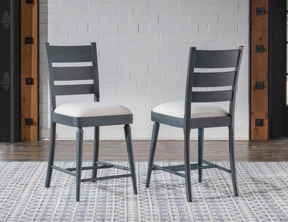Lake House - Ladder Back Counter Height Stool (Set of 2)