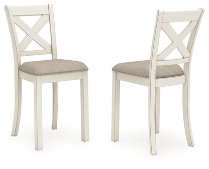 Robbinsdale - Upholstered Barstool (Set of 2) - Antique White