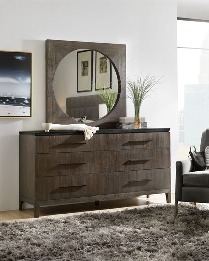 Miramar Aventura - Raphael 6-Drawer Dresser - Dark Gray