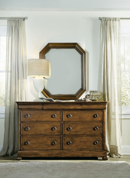 Archivist - 9-Drawer Dresser - Dark Brown